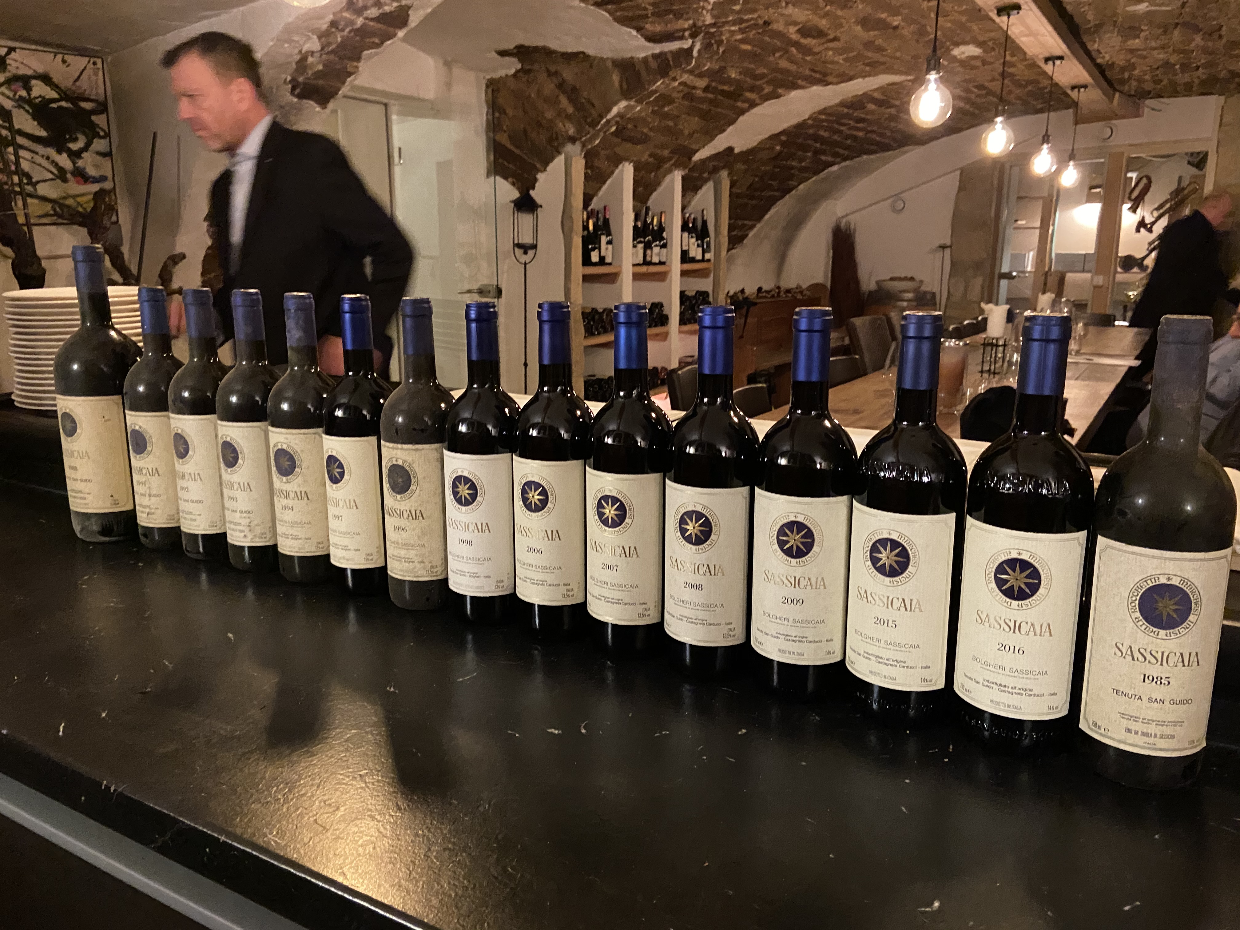 Die Legende lebt! Großartige Vertikale des Kultweins Sassicaia