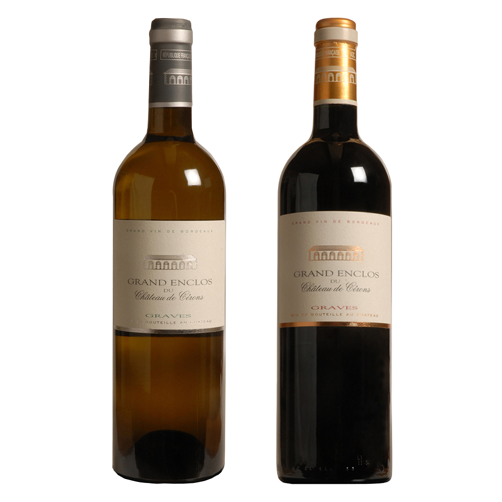 Weine des Monats Dezember: Grand Enclos de Château de Cérons Blanc und Rouge