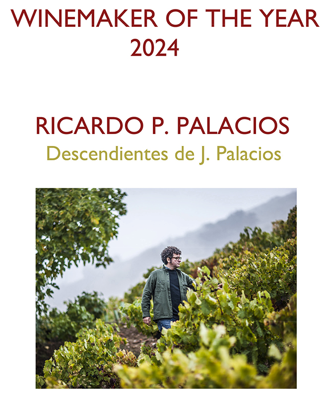 Ricardo Palacios ist Winemaker of The Year: Der Neffe von Alvaro Palacios und Leiter des Weinguts Descendientes de J. Palacios im Bierzo wird von Tim Atkin MW ausgezeichnet