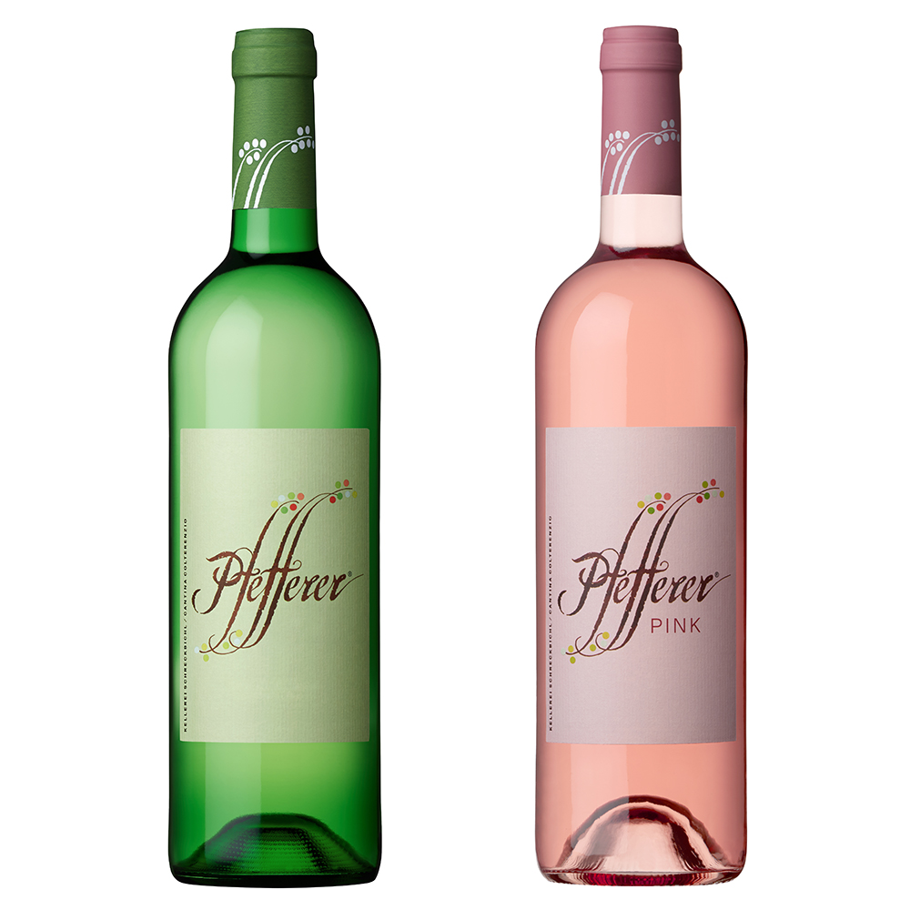 Unsere Sommerweine des Jahres! Pfefferer und Pfefferer Pink aus Südtirol