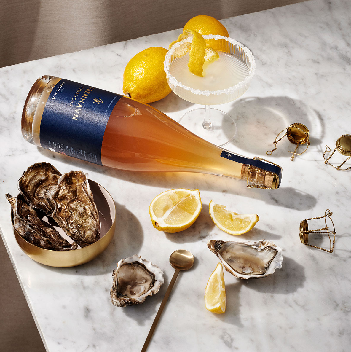 0,0% Alkohol - 100% Geschmack: Kombucha als ernste und seriöse, alkoholfreie Alternative zu Champagner