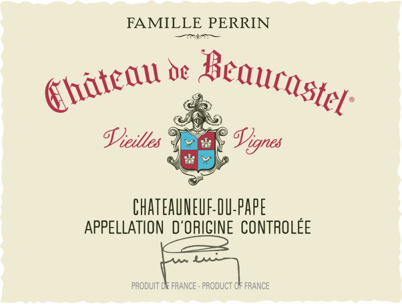 Château de Beaucastel, Rhône Roussanne Vieilles Vignes 2015 Weisswein