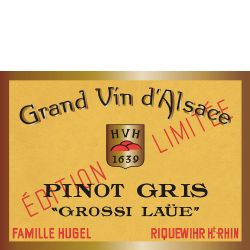 Famille Hugel, Riquewihr, Elsass Pinot Gris "Grossi Laüe" 2013 Weisswein