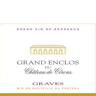 Grand Enclos du Château de Cérons Grand Enclos Rouge 2019 Rotwein